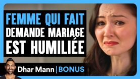 La femme qui fait sa demande